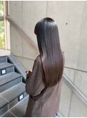 髪質改善トリートメント×透明感と艶感◎カラー