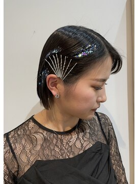 ルナス 福岡天神(LUNAS) 【結婚式シーズン】お呼ばれヘア × ボブ