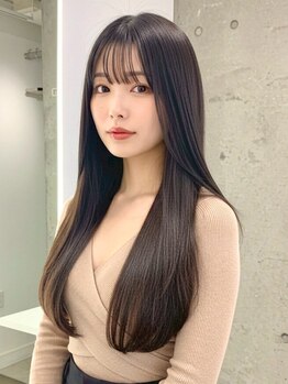 グルグル 秋葉原店(GULGUL)の写真/全席個室で叶える上品な艶髪。マンツーマンの丁寧なカウンセリングも好評*[秋葉原駅/髪質改善/縮毛矯正]