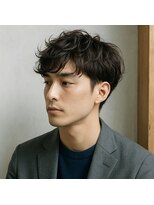 スープレックス ヘアーデザイン(SOUPREX HAIR DESIGN) 大人メンズニュアンスパーマ 20代 30代 40代 50代 60代 メンズ