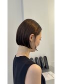 切りっぱなしボブ