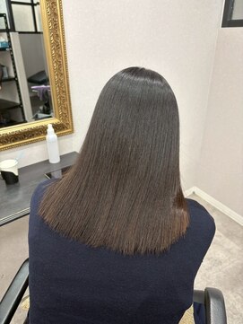 ナンバー ジルバ 立川(N° jillva) 韓国顔まわりレイヤーカット髪質改善透明感カラー20代30代40代