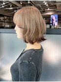 くびれミディボブハイトーンブロンド_ba572143
