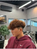 スパイキーショート　フェード　スペインカール　ルーズパーマ