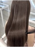 ナチュラル柔らかプレミアム縮毛矯正◇ショコラグレージュ