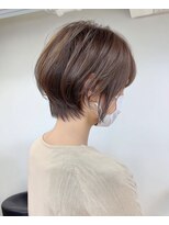 シュモレポルターレ(Shumore portare)&nbsp;ミルクティーブロンド/ダークブルー/デジタルパーマ/辰巳駅