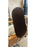 【プレミアム美髪縮毛矯正】カット＋クオリア縮毛矯正＋バイカルテTR ￥20000