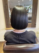 ヘアーズ はれるや(hair's)&nbsp;丸みショート小顔カット似合わせカット透け感束感ボブ