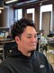 ワンワンオー バーバーショップ 博多店(@110 BARBER SHOP)の写真/朝のセット時間を劇的短縮！乾かすだけで決まる「大人のニュアンスパーマ」で、余裕のあるデキる男へ。