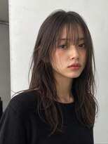 ダル 渋谷/表参道(DAL.)&nbsp;レイヤーカット髪質改善カラー透明感カラー顔まわりカット