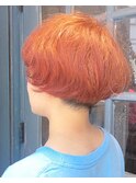 magiy hair【nishibe】オレンジカラー