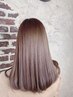 【髪質改善Ｔｒ付き】艶髪縮毛矯正/カット/トリートメント  ¥13800～