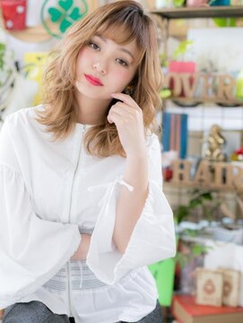 カバーヘア イヴ 戸頭店(COVER HAIR EVE) *EVE戸頭* 羽のような外国人風ふんわりフェザーウェーブb