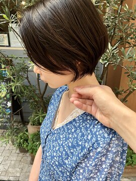 ネオリーブアイム 横浜西口店(Neolive aim) 小顔効果抜群のまるみショートヘア