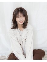 スイート ヘアデザイン(Suite HAIR DESIGN)&nbsp;レイヤーボブ 透明感カラー グレージュ モテカラー