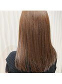 アッシュベージュ×ふんわりロング×グラデーションカラー