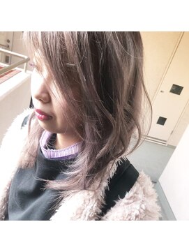 トゥーリ 藤崎店(tuuli) 20代30代40代50代ひし形デジタルパーマエアリーミディ黒髪