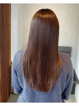 ビス(bis) ストレートパーマ　ロングヘアー
