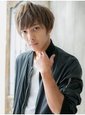 ≪mod's men≫イケメンハイライトカラーくせ毛風マニッシュd