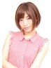 カット＋リタッチカラー(当店でカラ-50日以内)＋リンケージ ￥14110⇒￥11770