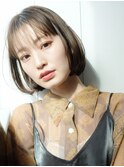 ナチュラルストレートボブ_チェリーブラウン_29091