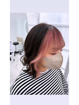 ビンナ(BINNA) ピンクのフェイスフレーミング♪