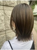 切りっぱなしボブ