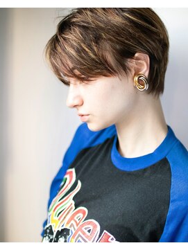 アントワープトーキョー(antwerp TOKYO) 韓国白髪ぼかしハイライトベージュ縮毛矯正髪質改善白髪染め