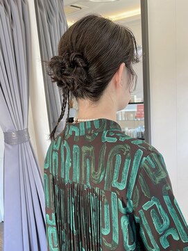 ヘアーアイスカルテット(HAIR ICI QUARTET) ヘアセットヘアアレンジシニヨン二次会パーティー