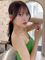 シーシンジュク 新宿南口(Sea shinjuku)&nbsp;韓国風前髪×レイヤーカット【髪質改善/新宿/レイヤーカット】