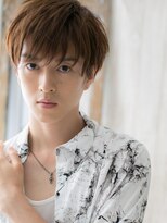 モッズヘアメン 札幌月寒店(mod's hair men)&nbsp;ハイトーンカラーで透明感ウザバング無造作マッシュm札幌月寒