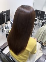 shinkaストレート(髪質改善縮毛)＋艶出しトリートメント