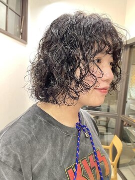 ナループロアオハナ(Nalu pu loa ohana) ボブパーマ/プードルパーマ/くるくるパーマ/パーマ