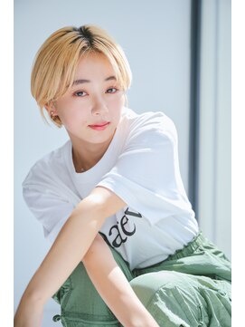 リトル エスタ 大名(little×esta) デコだしクールなハンサムショート