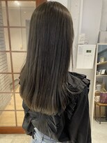 コフィー バイ メルト 吉祥寺(cofy by melt)&nbsp;【松本咲花】ブリーチなしダブルカラー透明感オリーブグレージュ