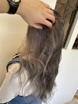 ラビスモア(Lovis moa)&nbsp;切りっぱなしボブ/エアリーロング/ピンクブラウン/美髪のススメ