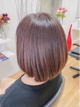 ルボン(Le Bon)の写真/気になる白髪もオーガニックカラーで髪の内部まで補修し、髪本来の美しさを引き出します◎