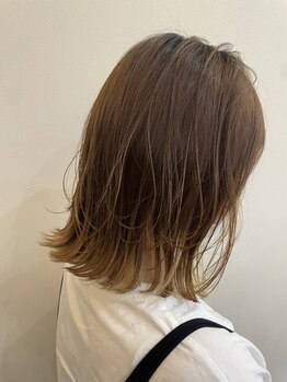 ガーデンエス 府中店(GARDENes)の写真/“乾かすだけ“で決まる！サロン仕上がりが自宅でも再現できるスタイルをご提案します。【東区/温品】