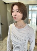 【farfara】ショートボブココア(問屋町テラス)大島結衣