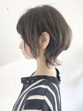 ダブルトーキョー シブヤ(W-TOKYO SHIBUYA) ショートウルフ×グレージュボブウルフ　ウルフカット