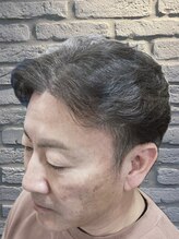 エレガル(elegalu) 2ブロック　かき上げ系パーマスタイル