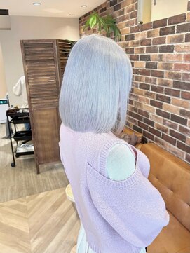 アロマ 仙台店(AROMA) ホワイトカラー/ケアブリーチ/負担軽減/高発色/学割/仙台