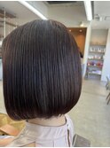 髪質改善縮毛矯正×ボブカット【仙台/あおば通/広瀬通】