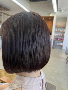 ロッソ 仙台店(Rosso) 髪質改善縮毛矯正×ボブカット【仙台/あおば通/広瀬通】