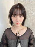 ウェーブミディアムメルティカラー×レイヤーカット韓国池袋