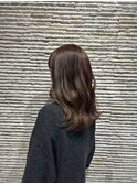 ブリーチ無しカラーアッシュベージュ明るめカラー