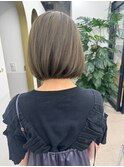 髪質改善/酸性ストレート/縮毛矯正/ショートボブ/タッセルボブ