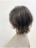 ミディアムレイヤー ボブルフ アッシュグレー