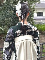 ウェーブ(WAVE)&nbsp;ねじねじとタイト三つ編みアレンジ