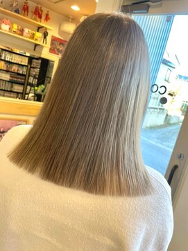 ヘア メイク ココ(hair make coco) ブラント×透明感カラー